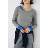 バイカラー長袖トップス | AZUL BY MOUSSY | 詳細画像20