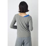 バイカラー長袖トップス | AZUL BY MOUSSY | 詳細画像22