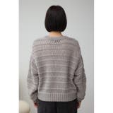 メッシュボーダーインナーセットニット | AZUL BY MOUSSY | 詳細画像31 