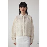 コットンレースクロップドシャツ | AZUL BY MOUSSY | 詳細画像4