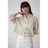 コットンレースクロップドシャツ | AZUL BY MOUSSY | 詳細画像2
