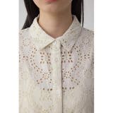 コットンレースクロップドシャツ | AZUL BY MOUSSY | 詳細画像7