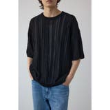 BLK | クージー半袖ニット | AZUL BY MOUSSY