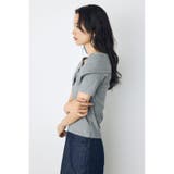 ダブルジップオフショルトップス | AZUL BY MOUSSY | 詳細画像29 