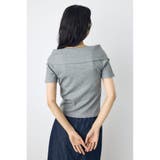 ダブルジップオフショルトップス | AZUL BY MOUSSY | 詳細画像30 