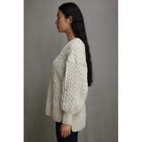 シェニールケーブルVネックニットトップス | AZUL BY MOUSSY | 詳細画像6 