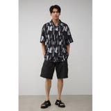 ランダムペイント開襟シャツ | AZUL BY MOUSSY | 詳細画像16 