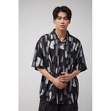 ランダムペイント開襟シャツ | AZUL BY MOUSSY | 詳細画像15 