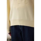 ロゴ刺繍ニットトップス | AZUL BY MOUSSY | 詳細画像22 