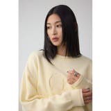 ロゴ刺繍ニットトップス | AZUL BY MOUSSY | 詳細画像12 