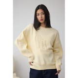 ロゴ刺繍ニットトップス | AZUL BY MOUSSY | 詳細画像13 