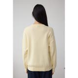 ロゴ刺繍ニットトップス | AZUL BY MOUSSY | 詳細画像17 