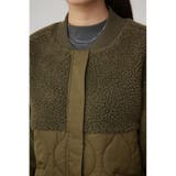 スウィッチングボアブルゾン | AZUL BY MOUSSY | 詳細画像20