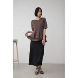 ペプラムカットフレアトップス | AZUL BY MOUSSY | 詳細画像22