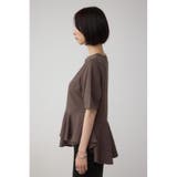 ペプラムカットフレアトップス | AZUL BY MOUSSY | 詳細画像24