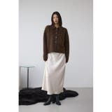 シャギー襟付きニットカーデ | AZUL BY MOUSSY | 詳細画像15 