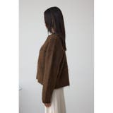 シャギー襟付きニットカーデ | AZUL BY MOUSSY | 詳細画像17 