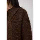 シャギー襟付きニットカーデ | AZUL BY MOUSSY | 詳細画像20 