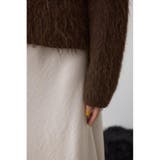 シャギー襟付きニットカーデ | AZUL BY MOUSSY | 詳細画像21 