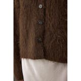 シャギー襟付きニットカーデ | AZUL BY MOUSSY | 詳細画像22 