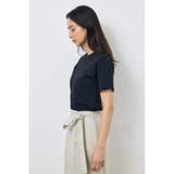 プレミアムコットンベーシック半袖Tシャツ | AZUL BY MOUSSY | 詳細画像15 