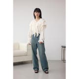 ラッフルフリルブラウス | AZUL BY MOUSSY | 詳細画像3 