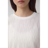 ソリッドテクスチャーカットトップス | AZUL BY MOUSSY | 詳細画像8