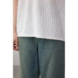 ソリッドテクスチャーカットトップス | AZUL BY MOUSSY | 詳細画像10