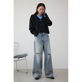 パフスリーブショートカーディガン | AZUL BY MOUSSY | 詳細画像13 