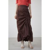 ASYMMETRY FRILL GATHER SKIRT | AZUL BY MOUSSY | 詳細画像11