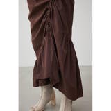 ASYMMETRY FRILL GATHER SKIRT | AZUL BY MOUSSY | 詳細画像20