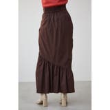 ASYMMETRY FRILL GATHER SKIRT | AZUL BY MOUSSY | 詳細画像17