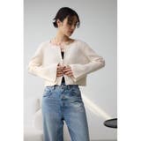 モールヤーンダブルジップカーディガン | AZUL BY MOUSSY | 詳細画像2