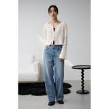 モールヤーンダブルジップカーディガン | AZUL BY MOUSSY | 詳細画像3