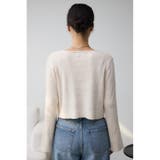 モールヤーンダブルジップカーディガン | AZUL BY MOUSSY | 詳細画像6