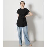 PINTUCK TUNIC BLOUSE | AZUL BY MOUSSY | 詳細画像15 