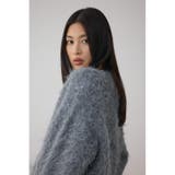 シャギー起毛ニットカーディガン | AZUL BY MOUSSY | 詳細画像22 