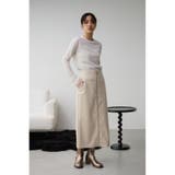 フェイクレザーZIPタイトスカート | AZUL BY MOUSSY | 詳細画像14 