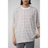 カットジャガードオーバーサイズトップス | AZUL BY MOUSSY | 詳細画像1