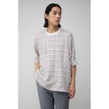 カットジャガードオーバーサイズトップス | AZUL BY MOUSSY | 詳細画像3