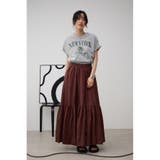 リネンミックスマキシスカート | AZUL BY MOUSSY | 詳細画像24
