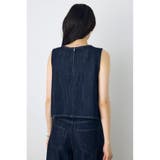 甘撚りデニムブラウス | AZUL BY MOUSSY | 詳細画像17 