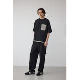 カラースキームドロストTシャツ | AZUL BY MOUSSY | 詳細画像4