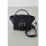 BLK | ベルトデザインフラップダイアゴナルバッグ | AZUL BY MOUSSY