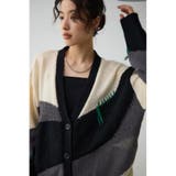 マルチカラールーズカーディガン | AZUL BY MOUSSY | 詳細画像1