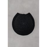 メタルパーツ編み込みニットハット | AZUL BY MOUSSY | 詳細画像4 