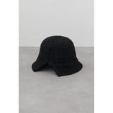 メタルパーツ編み込みニットハット | AZUL BY MOUSSY | 詳細画像5 