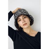 柄BLK5 | レオパードバケットハット | AZUL BY MOUSSY