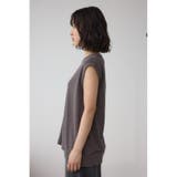 シアーワッフルノースリーブTシャツ | AZUL BY MOUSSY | 詳細画像32