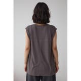 シアーワッフルノースリーブTシャツ | AZUL BY MOUSSY | 詳細画像34 